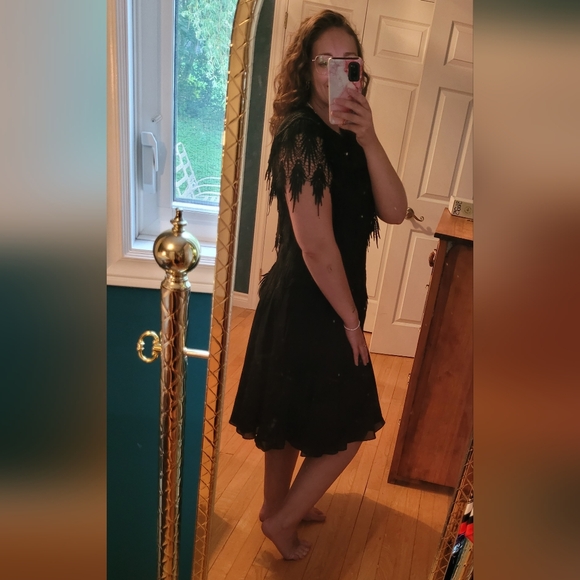 Vintage After dark gastby evening dress - Picture 1 of 6